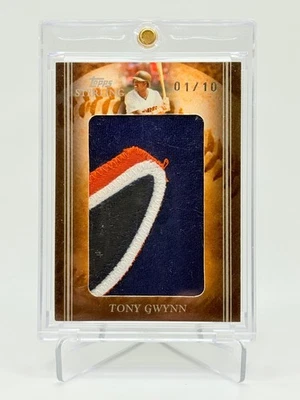 2008 Topps Sterling Tony Gwynn Jumbo GU 布贴 1/10 - 教士 — 第 1/2 张图片
