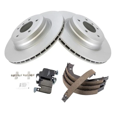 Kit de pastillas de freno y rotor de cerámica trasera para BMW 335i 2013 335i xDrive 2012-2013 Foto 1 de 4