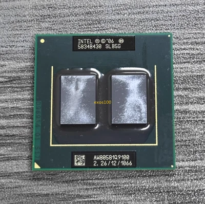 Intel Core 2 Quad Q9100 2.26GHz Quad core 12 MB 1066 MHz laptop CPU Prozessor - Bild 1 von 4