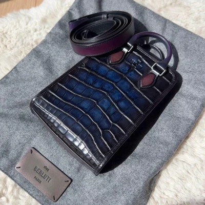 Фантастический шедевр 1,7 миллиона иен Berluti Premier Jour Gulliver плечо - Изображение 1 из 4