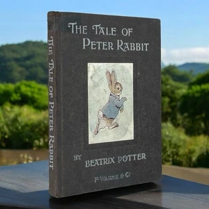 RARE 1910 Early Print, The Tale Of Peter Rabbit, Beatrix Potter Book - Picture 1 of 12