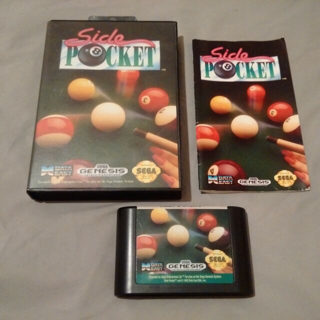 Side Pocket (NES, Snes, Mega Drive) - O clássico da sinuca - Arkade