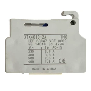 For Siemens Auxiliary Contact 3TX4010-2A 1NO 3TX4001-2A 1NC - Picture 1 of 7
