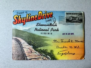 VINTAGE USA BRIEFMARKENLOT Shenandoah Nationalpark Fotos & Luftpost Stempel ST-547 - Bild 1 von 14