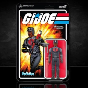 Figura de acción GI Joe Snakeling Cobra Recruit - (B) Bigote 3,75" Super7 - Imagen 1 de 3