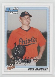 2010 Bowman Prospects Cole McCurry #BP3