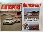Lot de 2 Magazines AUTOSPORT - Vintage - 1973 & 1989 - Chevrolet Camaro