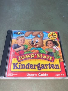 Jump Start Kindergarten Ages 4-6 CD-ROM 2- Disc Deluxe Edition. User’s Guide. - Picture 1 of 4