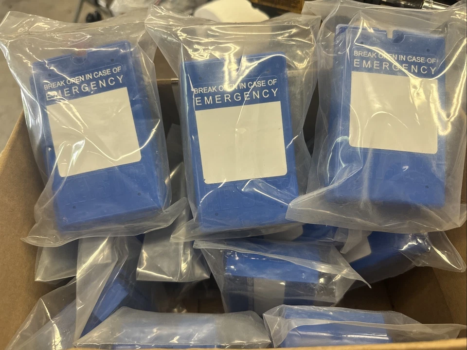 Key Control ... Lock Box ... Key Storage ... by KEYSURE (Set of 2) – Blue - Image 1 of 1