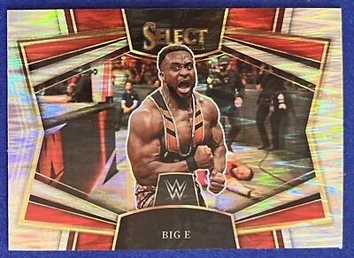 Big E 2023 Panini Select WWE SNAPSHOTS SILVER FLASH PRIZM INSERT #20 - Image 1 of 2