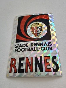 PANINI FOOTBALL 86 FRANKREICH FIGUR BADGE RENNES Nr. 229 MIT SEIDE - Bild 1 von 2