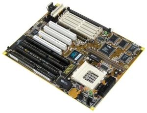 Mainboard Soyo SY-5VA Socket 7 FPM/EDO DRAM + SDRAM PCI ISA Baby AT - Picture 1 of 3
