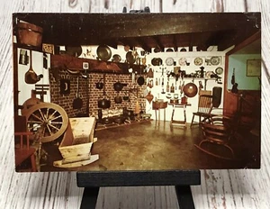 Fireplace Kitchen Haas Museum St Petersburg FL Vintage Postcard - Picture 1 of 4