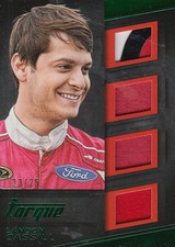 2016 Panini Torque Quad Materials Green #6 Landon Cassill/25