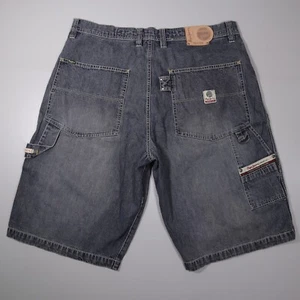 Pepe Jeans London Denim Shorts Hip Hop 90's Style Baggy Cotton Men's Size 40 - Picture 1 of 9