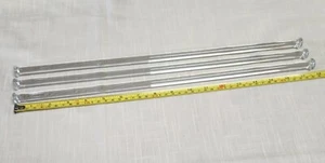 Lot of 3 Clear Glass Replacement Towel Rod Bars  17-3/4" Long - Picture 1 of 5