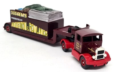 Lledo 1/76 Scammell Tractor Articulated Low Loader Dodgems Showmans Truck - Image 1 of 4