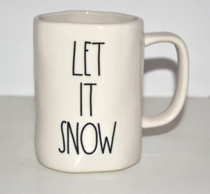 Rae Dunn Artisan Collection MAGENTA 202 Let It Snow Kaffee-/Teebecher - Bild 1 von 3