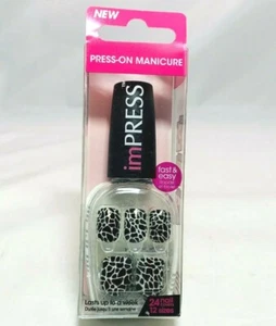 Kiss imPress Press-On Manicure 24 Nails Short In Bottle ~ Choose Your Style - Picture 1 of 37