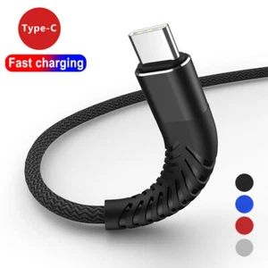 USB C Charger Cable For Samsung S23 S22 S21 S20 S10 S9 Type C Fast Charging Cord - Picture 1 of 14