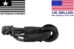 ✅Soft Shackle Recovery Ring Pulley & Bag for Synthetic Rope Vehicle ATV Winch - Picture 1 of 7
