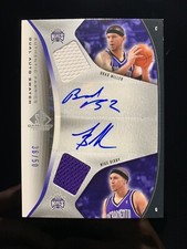 2006-07 Upper Deck SP Game Used Mike Bobby / Brad Miller Patch Auto /50 KINGS
