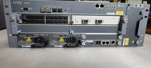 Juniper Networks MX104-AC 2xAC PSU 1X20GE-SFPP 1XRE Premium Perpetual license - Picture 1 of 3