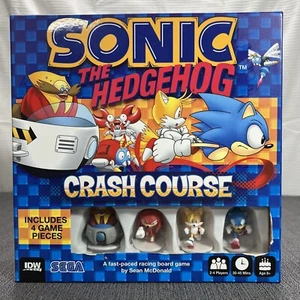 Sonic the Hedgehog Crash Course Racing Board Game by SEGA Complete in Box - Picture 1 of 6