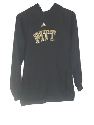 Pittsburgh Pitt Panthers ADIDAS Sudadera con Capucha Juvenil XL Negra Foto 1 de 4