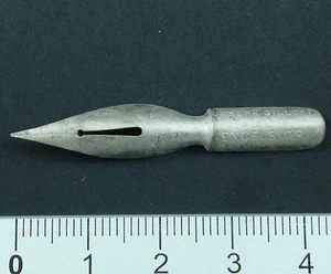 PLUME  JOSEPH GILLOTT'S SONS EXCELSIOR N°4166F PEN NIB PENINI SCHREIBENFEDER  - Picture 1 of 1