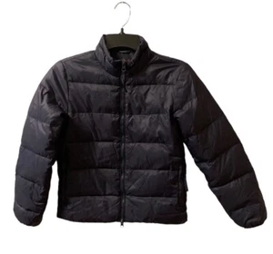 Dover Saddlery Kids Down Jacket Riding Sport Equestrian Size L Navy Blue - Picture 1 of 9