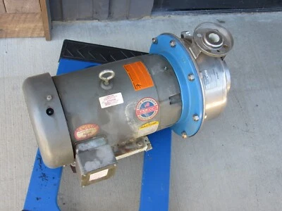 Bomba centrífuga 15 HP Goulds 11SHK1 1x2-10 208-230/460 Baldor JMM3713T SSH Foto 1 de 4