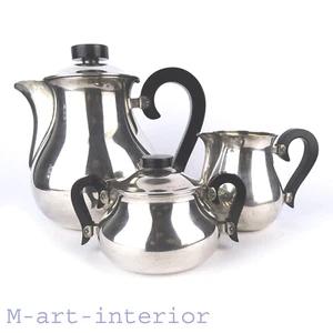 WMF Kernstück Kanne Zuckerdose Kännchen ART DECO Silver-Plated Service BAUHAUS - Bild 1 von 12