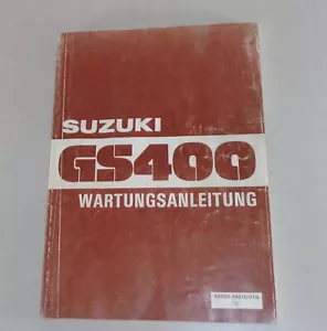 Manual de Taller Suzuki GS 400 Stand 12/1976 - Imagen 1 de 2