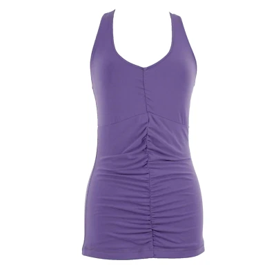 Lucy Sz SP Purple Racerback Nylon Spandex Active Wear Top - Image 1 of 4