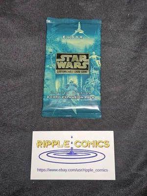 Star Wars CCG Endor Limited Edition Factory Sealed Booster Pack  - Image 1 of 2