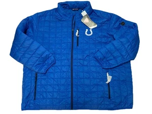 Para hombres-Cortador y Buck Indianapolis Colts PrimaLoft Eco Aislado Cremallera Completa Talla 5XB - Imagen 1 de 6
