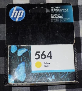 Hp 564 Yellow Ink Original New Genuine Sealed - Picture 1 of 1