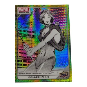 Foco amarillo Marvel Platinum High Series 2023 043/399 Colleen Wing #147 - Imagen 1 de 10