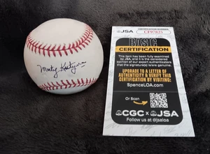 Marty Kutyna Signed Rawlings OMLB Authenticate By JSA COA CF97825 - Picture 1 of 5