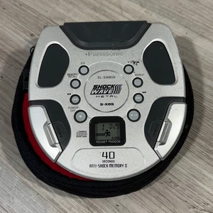 Reproductor de CD Panasonic SL-SW850 Shockwave Metal S-XBS Anti-Shock II probado y funciona - Imagen 1 de 7