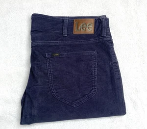 Lee blue cords corduroy extreme motion MVP slim tapper jeans W42 L27 unworn - Picture 1 of 9
