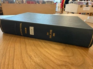 Architectural Forum 1961 January to June All issues Library Hardcover Binding - Picture 1 of 5