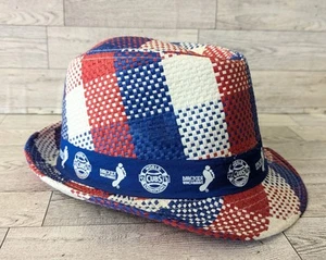 Chicago Cubs Baseball Fedora Hat 2016 World Series Champs SGA Barefoot Wine - Picture 1 of 11