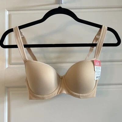 Essential Bodywear Size 32C Abbie 6111 Buff Everyday T-shirt Bra NWT - Image 1 of 4