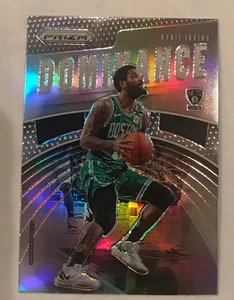 Kyrie Irving 2019-20 NBA Prizm #19 DOMINANCE SILVER REFRACTOR Celtics Nets - Picture 1 of 3