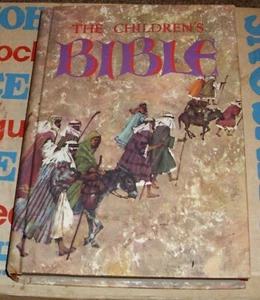 The Childrens Bibel illustriertes Hardcover 1965 Hardcover schön sauber Nachlass Kopie - Bild 1 von 11