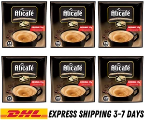 12 paquetes Alicafe Original 20 Sacos x 30g Café Halal + DHL ENVÍO GRATUITO - Imagen 1 de 9