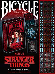 Stranger Thing Bicycle Playing Cards Deck NEW Sealed Netflix Drama - Picture 1 of 4