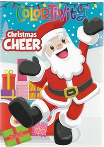 Christmas Cheers Colortivity Coloring & Activity Book  NEW - Picture 1 of 4